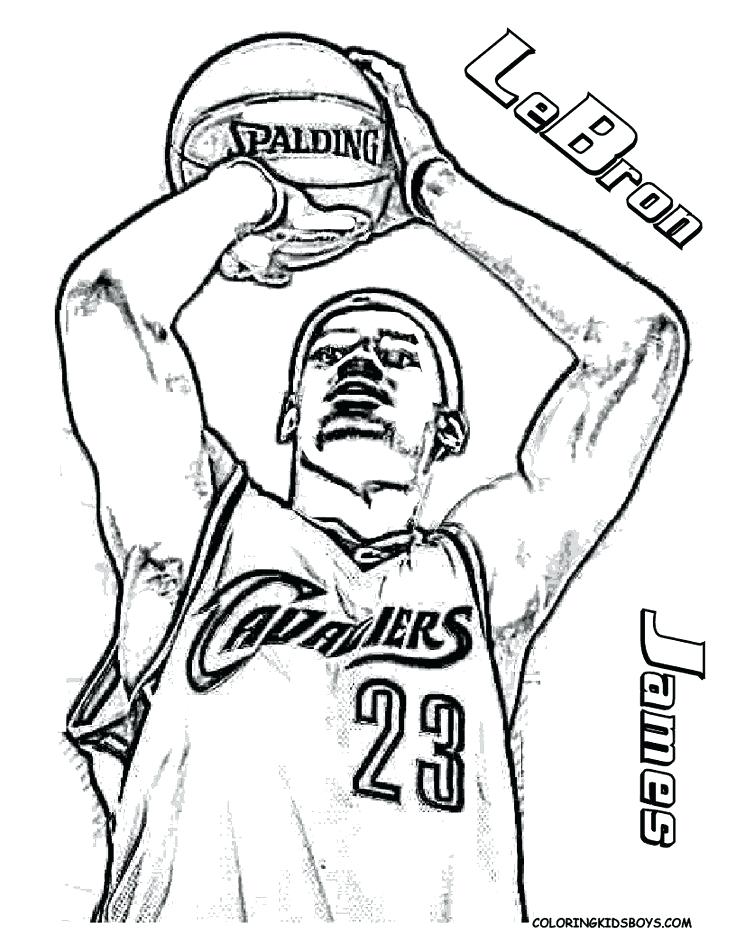 736x952 Lebron Coloring Pages