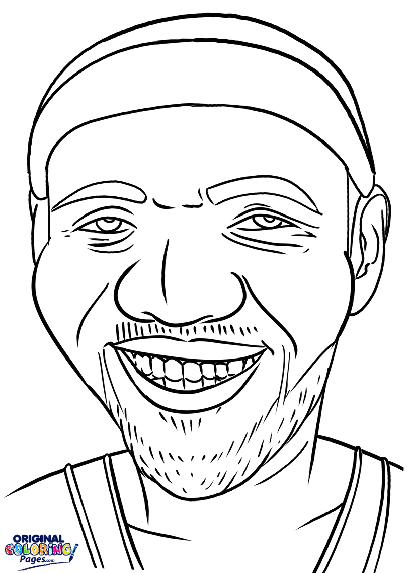 815x1138 Lebron James Coloring Page Coloring Pages Original Coloring Pages
