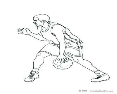 400x322 Wall Decal Awesome Drawings Outline Sketch Coloring Page Of Lebron