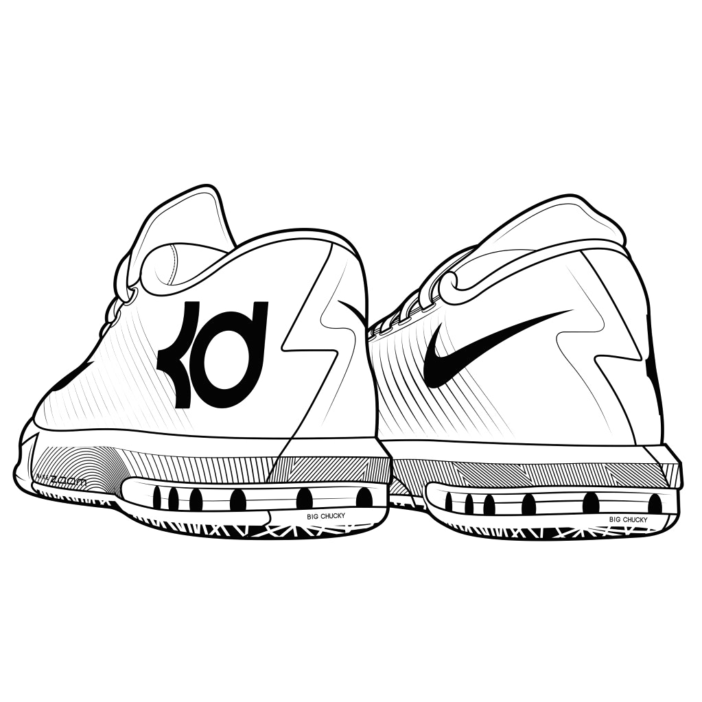 1023x1023 Lebron James Coloring Page In Kevin Durant Pages