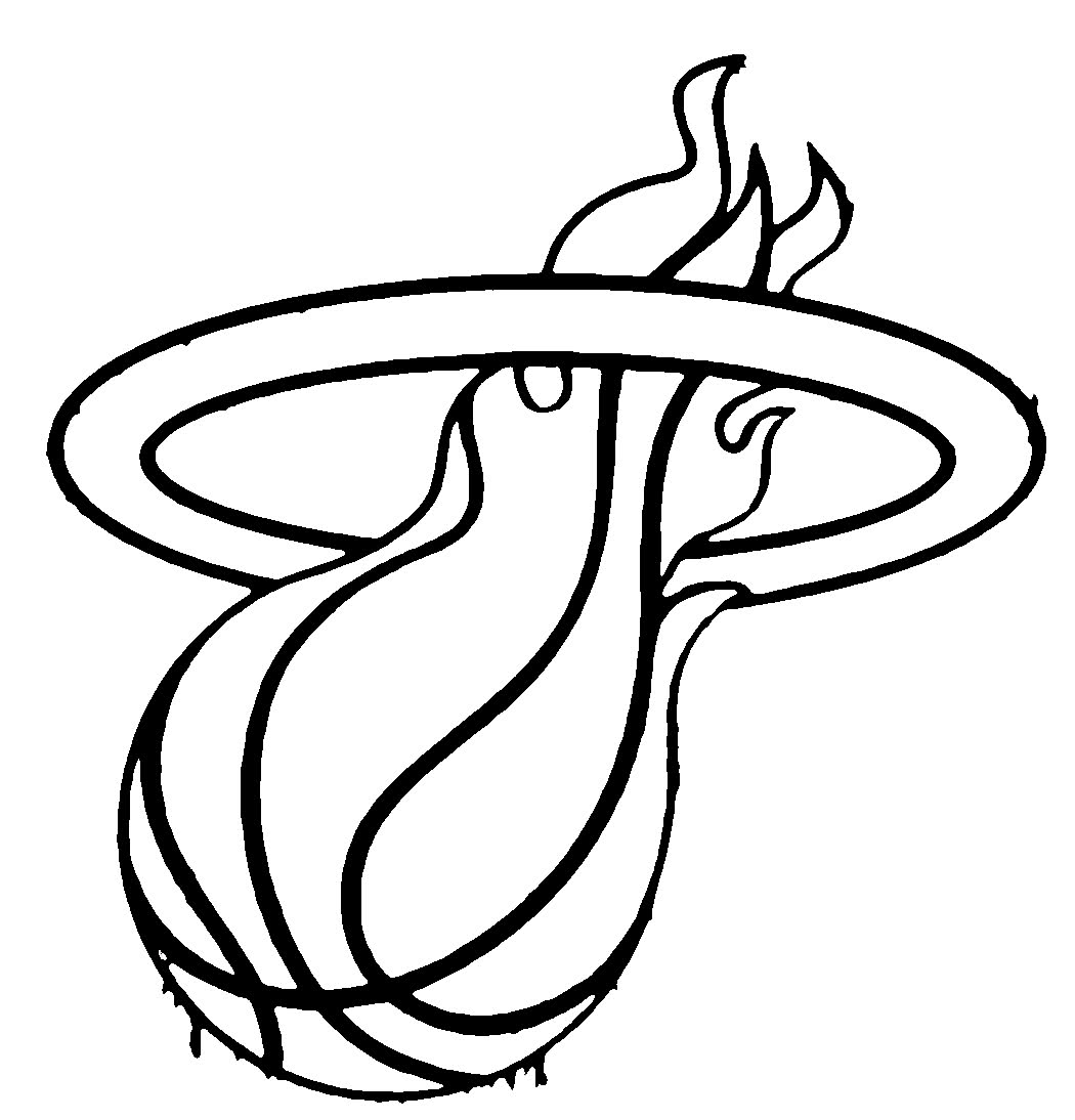 1050x1094 Printable Miami Heat Coloring Pages Lebron James Pages Adult