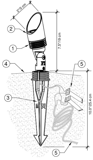 300x514 Led Up Light Installation Details Fx Luminaire