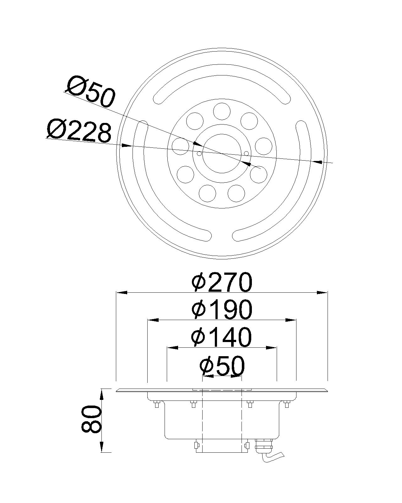 1280x1600 Large Square Project Underwater Brightness 9w Fountain Led Light