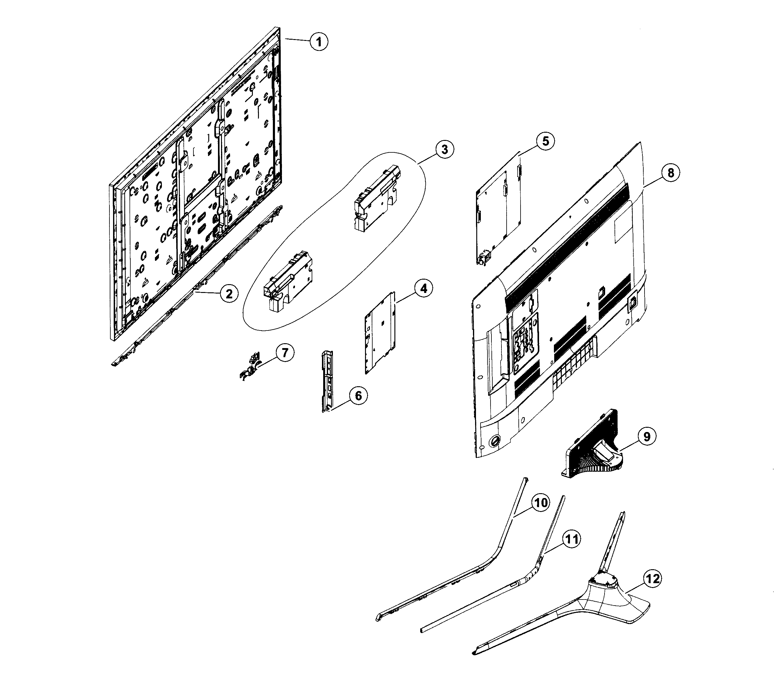 2553x2248 Samsung Led Tv Parts Model Un50j6300afxzadh01 Sears Partsdirect