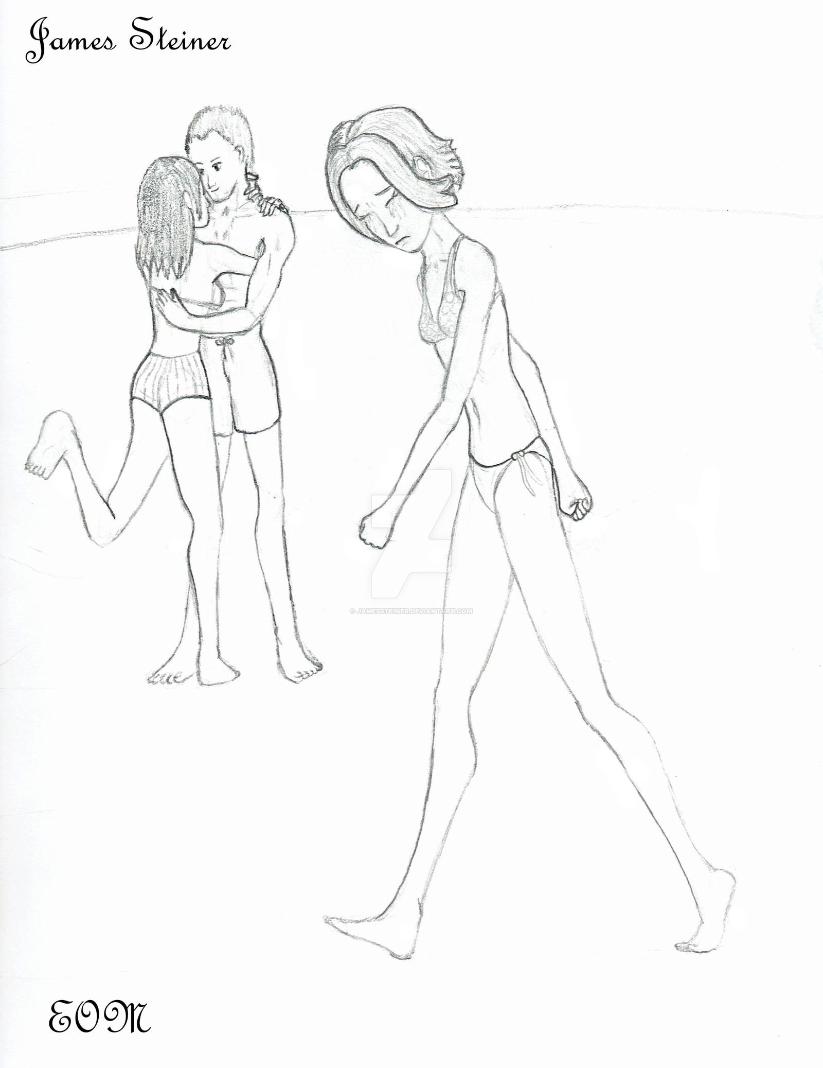 1600x2075 When He Left Me By Jamessteiner