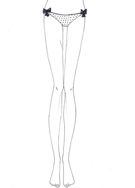 450x624 How To Draw Beautiful Long Legs For Fashion Illustrations Fast