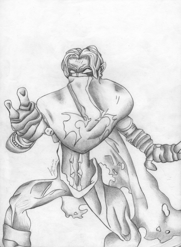 766x1043 Legacy Of Kain Raziel By Ayafun91