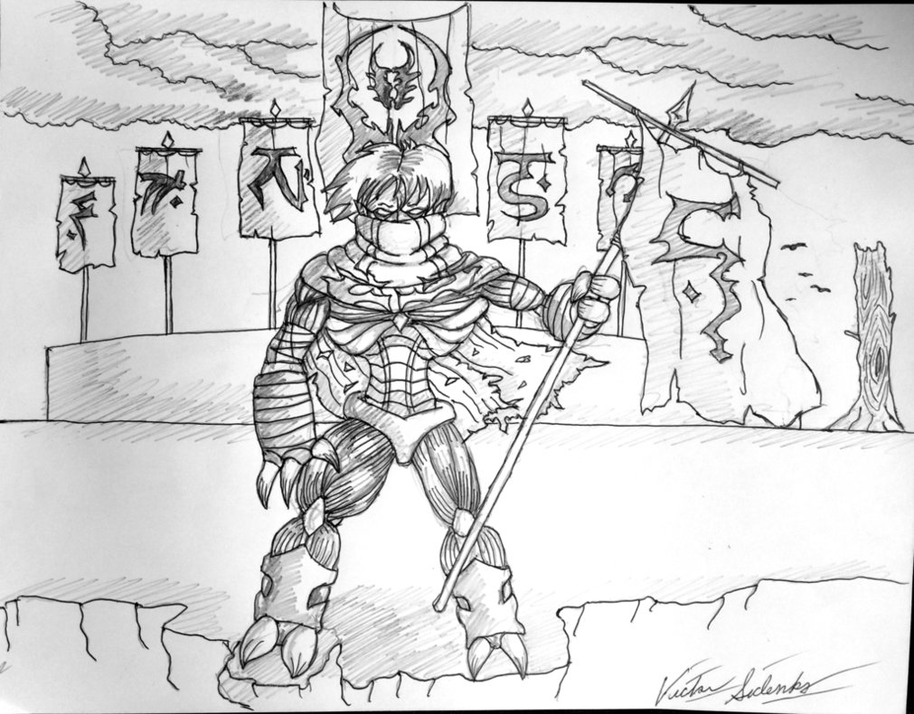 1011x790 Legacy Of Kain Soul Reaver (Original Drawing) By Vicsidenko