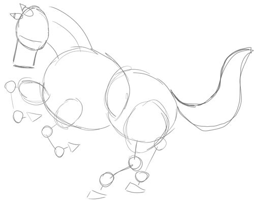 500x395 How To Draw Epona And Link From The Legend Of Zelda In Illustrated