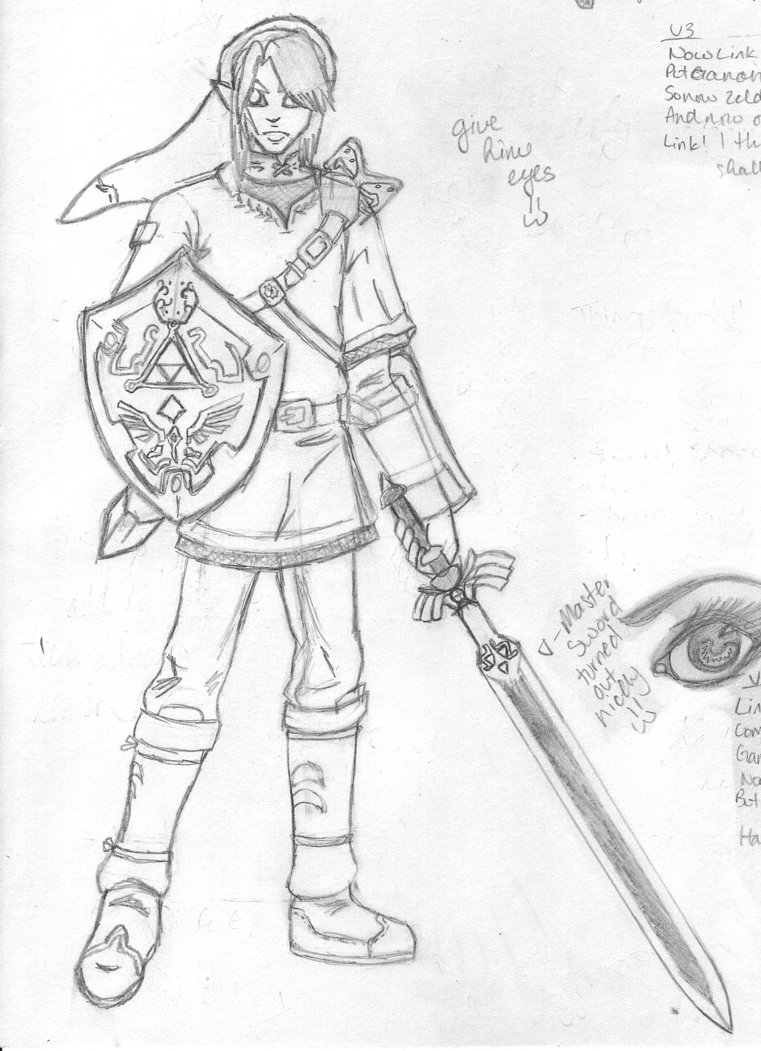 761x1051 Legend Of Zelda