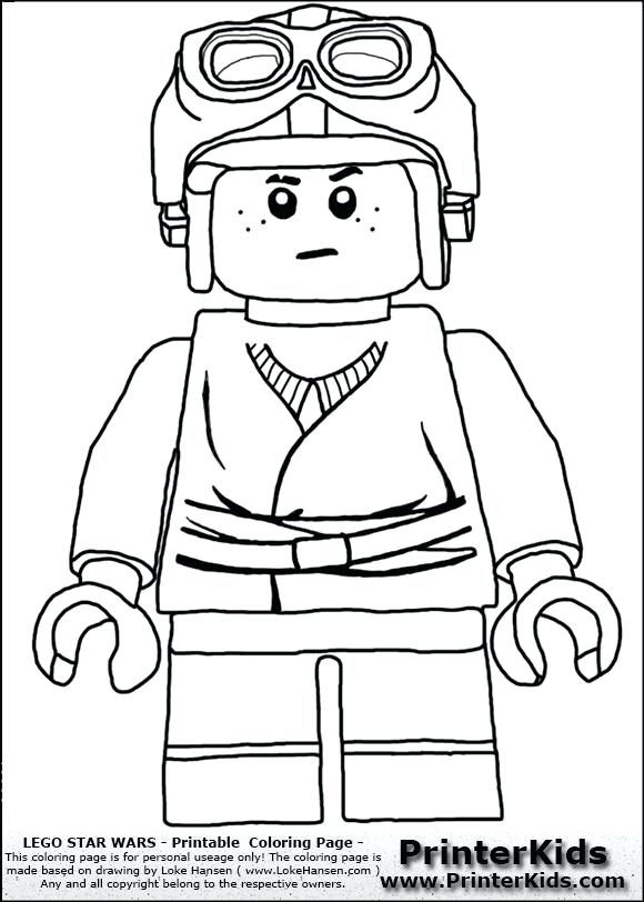 580x812 Lego Star Wars Coloring Pages To Print This Printing Page