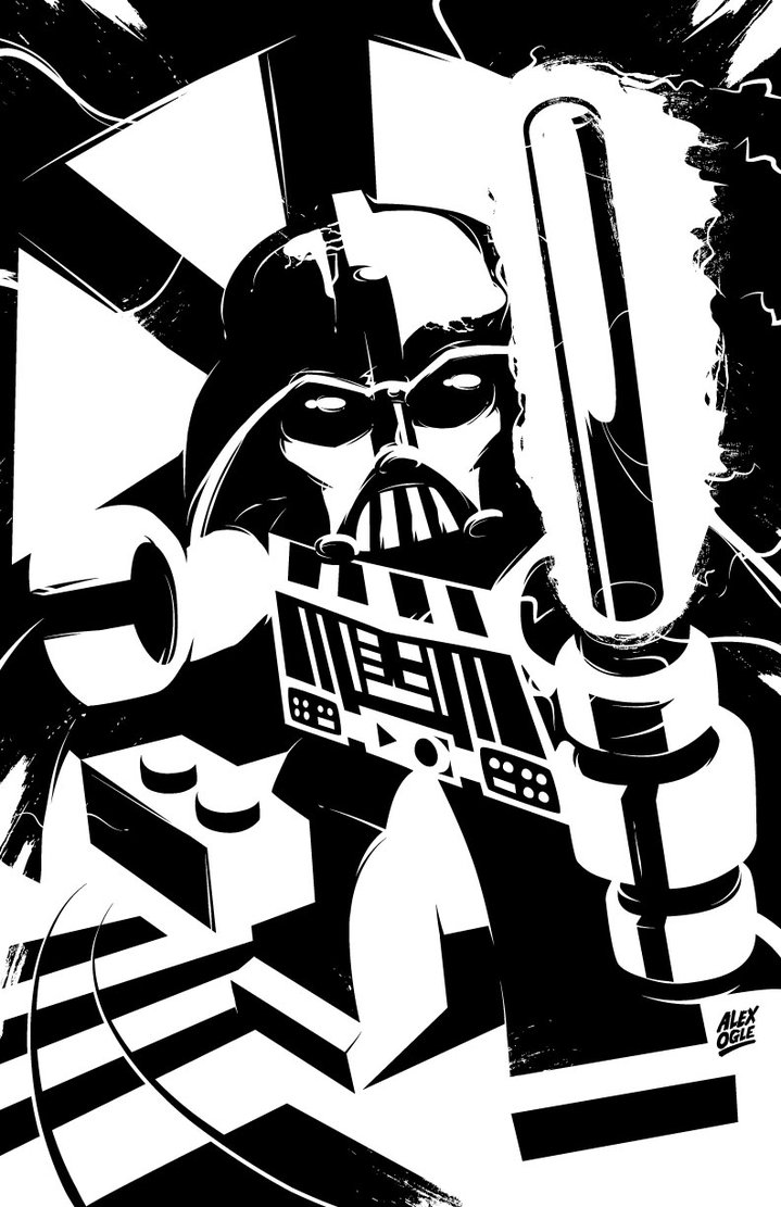 719x1111 Lego Vader By Alex Ogle By Ako73