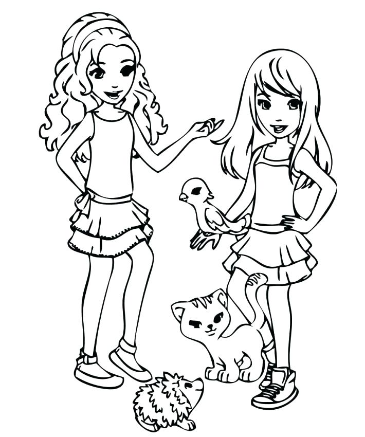 710x850 Lego Friends Coloring Pages Friend Coloring Pages Printable