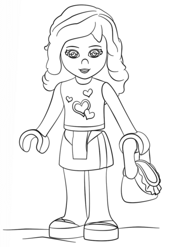 333x480 Lego Friends Coloring Pages Free Coloring Pages