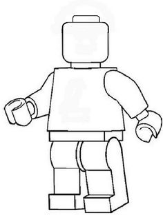 236x312 Lego Person Outline Collection