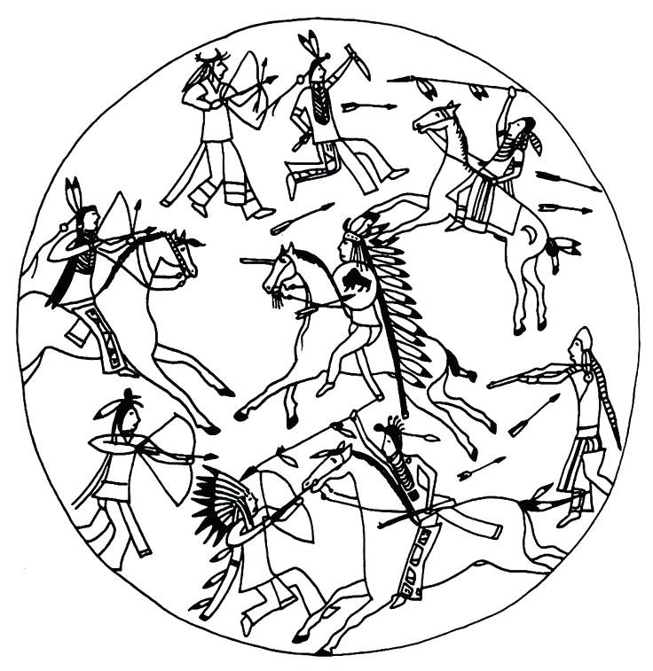 736x757 Lei Necklace Coloring Page Battle Scene Between And Free Printable