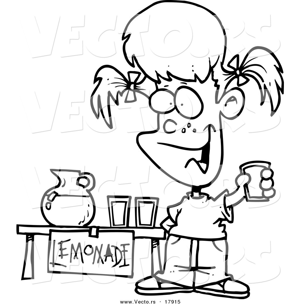 1024x1044 Draw Lemonade Stand Coloring Pages 24 About Remodel Line Drawings