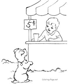 236x288 Food Coloring Pages Cartoon Hot Dog