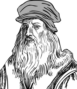 Leonardo Da Vinci Drawing at GetDrawings | Free download