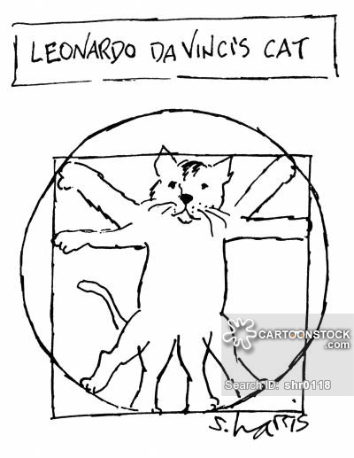 400x517 Leonardo Da Vinci Cartoons And Comics