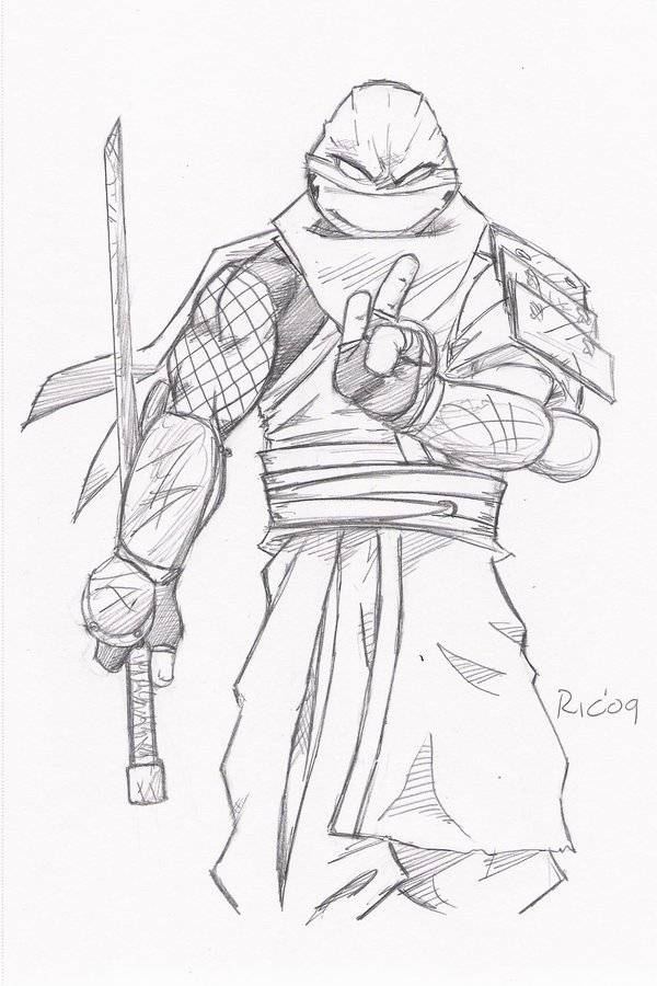 600x900 Tmnt Leonardo By Reekzilla