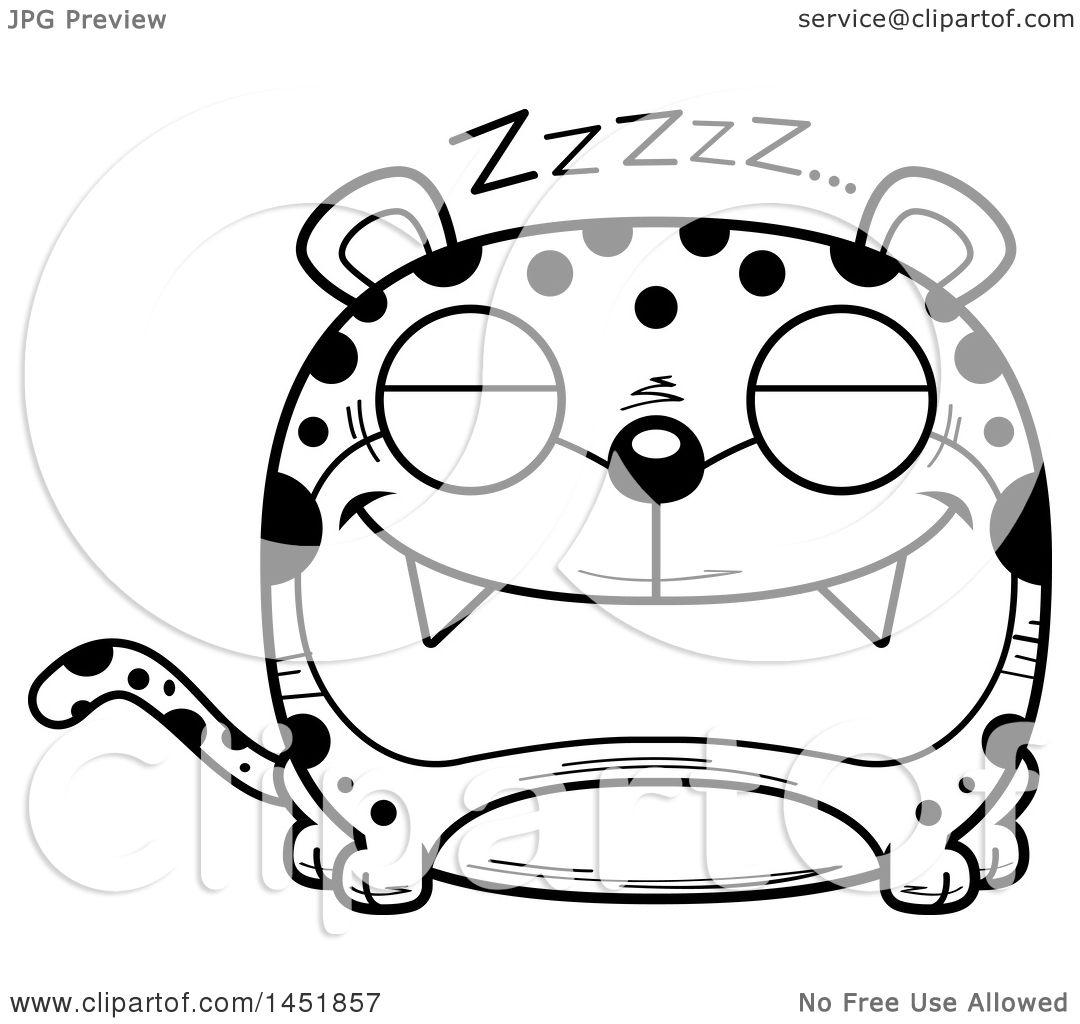 1080x1024 Clipart Graphic Of A Cartoon Black And White Lineart Sleeping