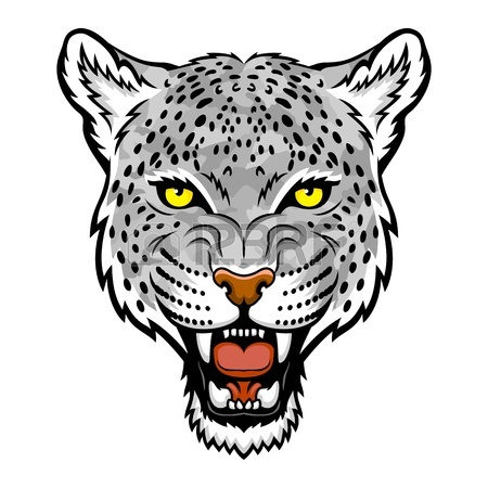 450x450 A Snow Leopard Head Logo This Is Illustration Ideal For A Mascot