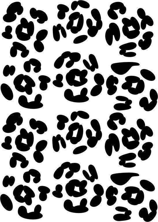 547x766 Leopard Print Coloring Pages
