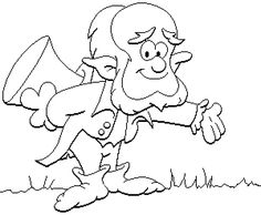 236x194 St. Patrick's Day Leprechaun Coloring Page Coloring For Boo