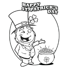 230x230 Top 25 Free Printable St. Patrick's Day Coloring Pages Online