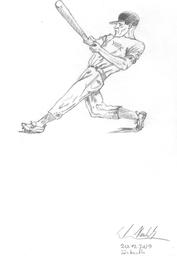 740x1080 Drawing Lesson Baseball 001 By Haraldelsen