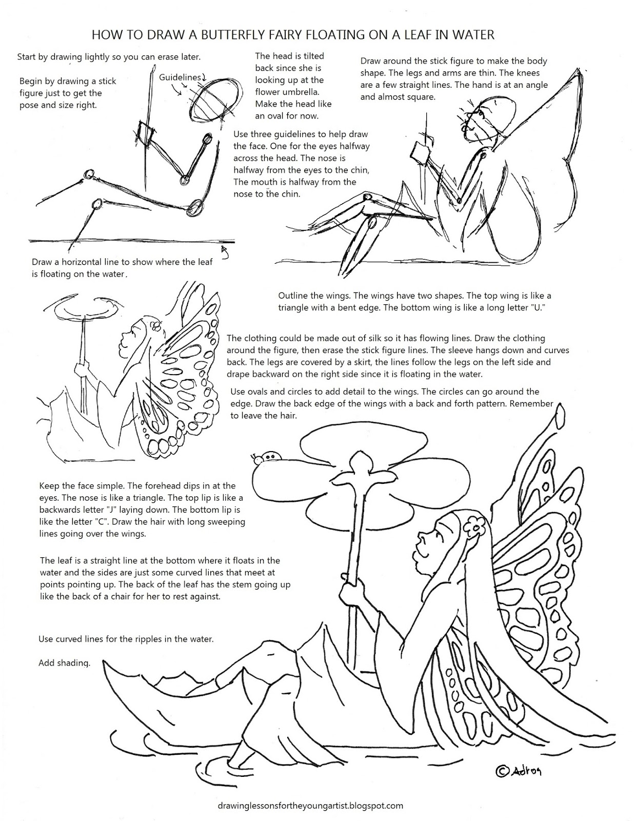 1238x1600 How To Draw Worksheets For The Young Artist