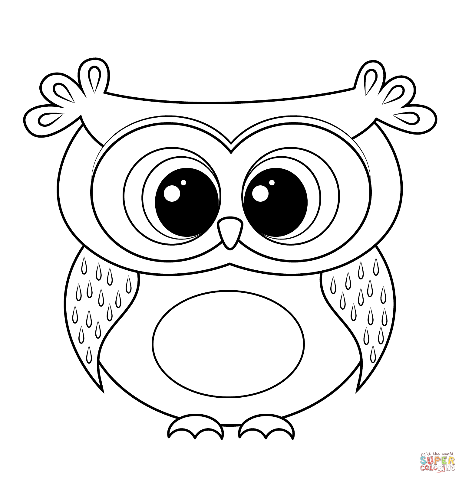 1526x1584 Cartoon Drawings Of Owls How To Draw Cartoon Owl Drawing Lesson