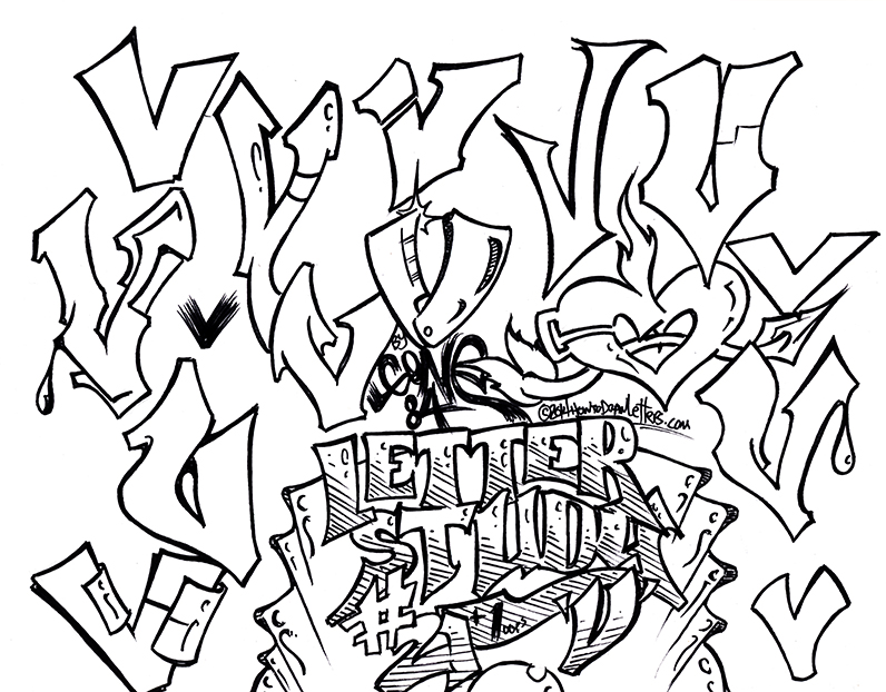 796x622 How To Draw Letters