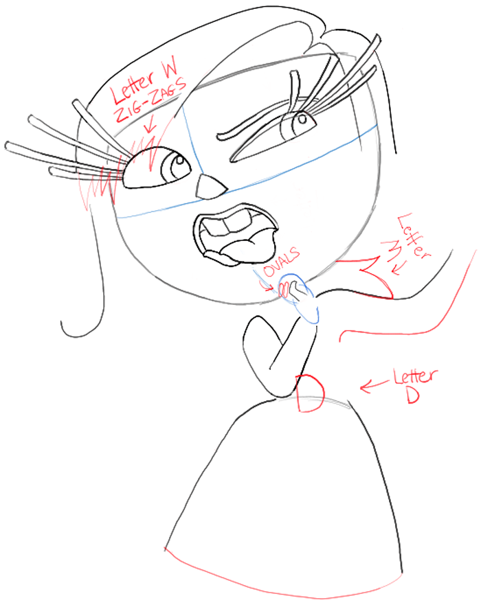 700x884 How To Draw Disgust From Inside Out With Easy Step By Step Drawing