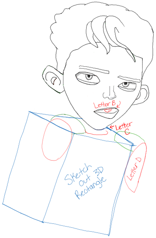 500x761 How To Draw Egg The Little Boy From Boxtrolls Step By Step Drawing