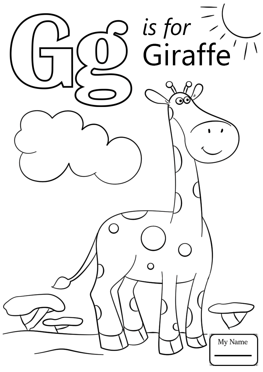 866x1224 Coloring Pages Letter G Is For Garden Letter G Letters