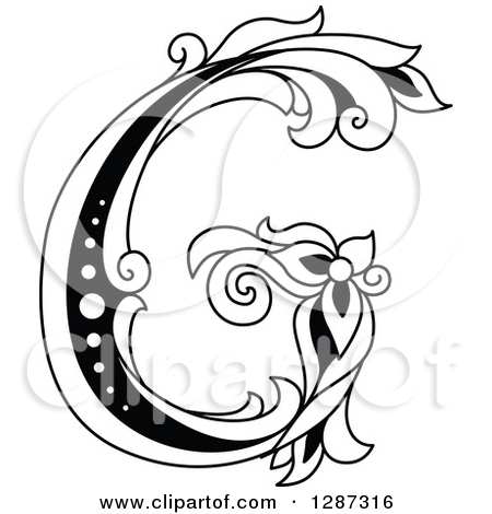 450x470 Letter G Clip Art
