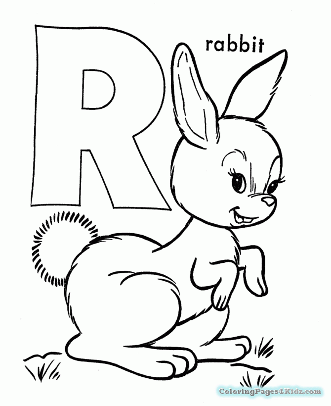 670x820 Coloring Pages For Kids Alphabet Letter R Coloring Pages For Kids