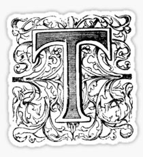 210x230 Letter T Drawing Stickers Redbubble