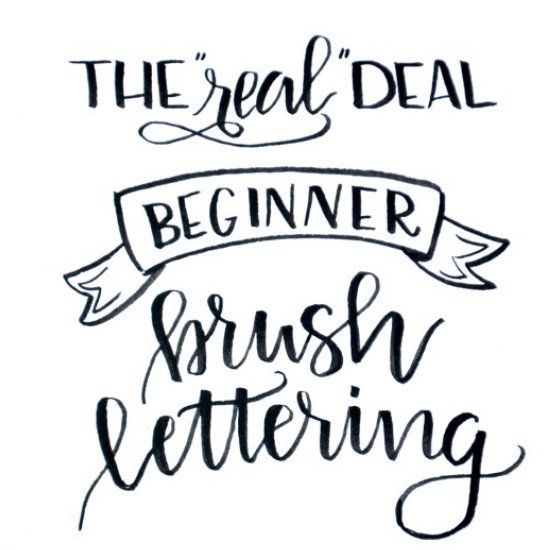 550x550 Drawn Lettering Beginner