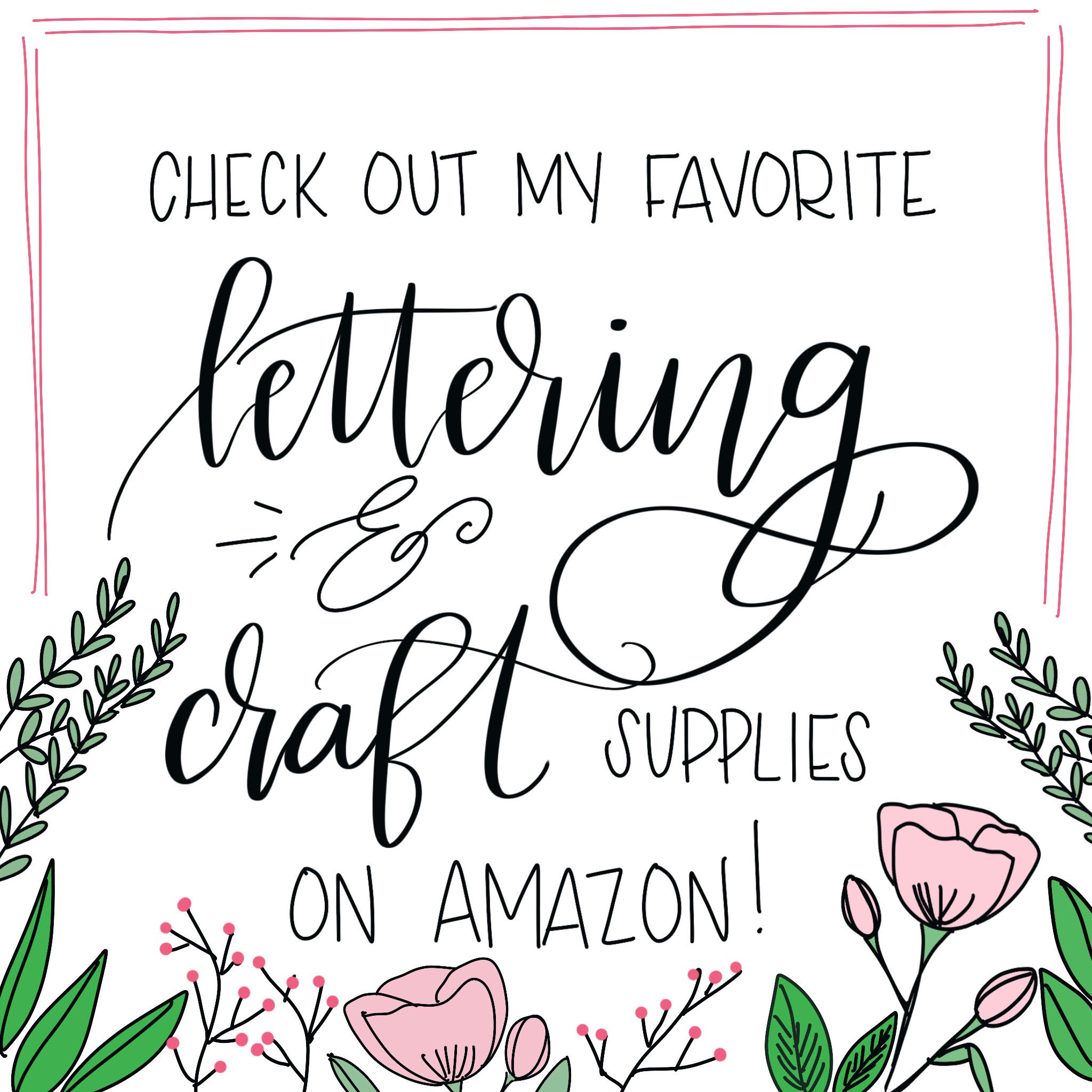 2048x2048 Basic Hand Lettering Drawing A Monogram