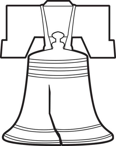 474x595 Liberty Bell Coloring Page Libretas