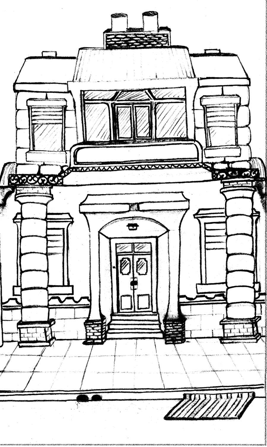 900x1502 Library Building Front By Leandrinux