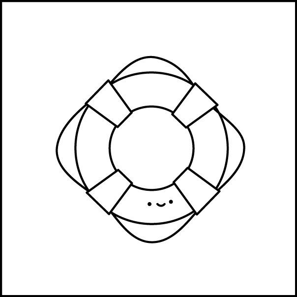 604x604 Wild Olive Pattern Hexagon Tinies Life Ring