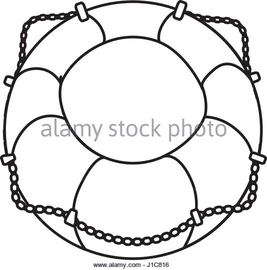 534x540 Life Ring Ship Stock Vector Images