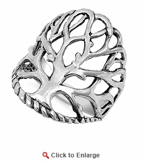 280x317 Silver Tree Of Life Ring