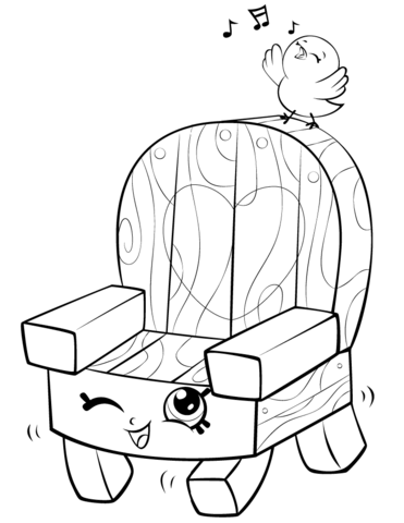 371x480 Chairs Coloring Pages