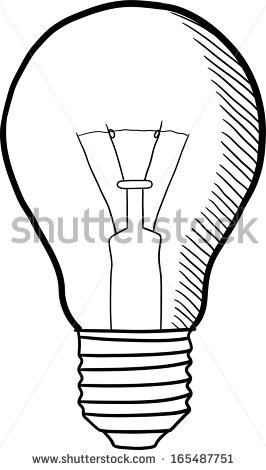 266x470 Sketch Clipart Light Bulb