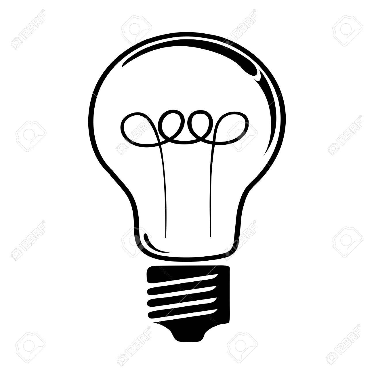 1300x1300 Idea Light Bulb Symbol Royalty Free Cliparts, Vectors, And Stock